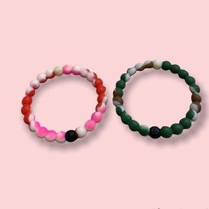 Set 2 marble lokai bracelets